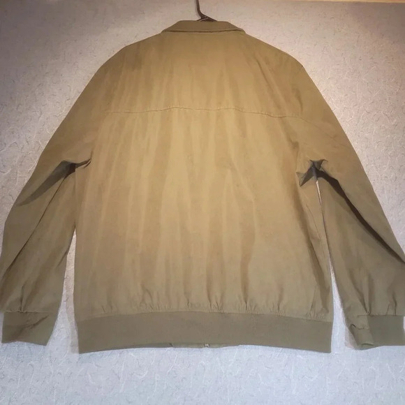 Arnold Palmer Men's Green Suede-Like  Long Sleeve Jacket Size 42-44 Large - Picture 6 of 11